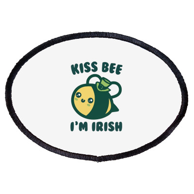 Kiss Bee I'm Irish Oval Patch Designed By Bariteau Hannah