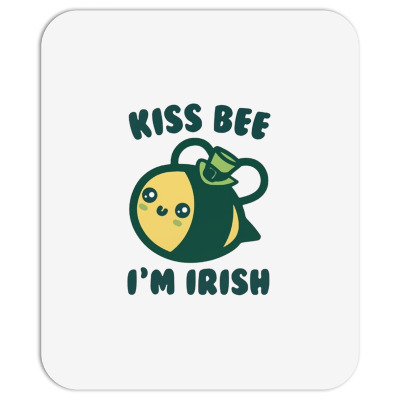 Kiss Bee I'm Irish Mousepad Designed By Bariteau Hannah