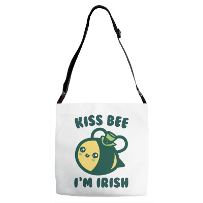 Kiss Bee I'm Irish Adjustable Strap Totes Designed By Bariteau Hannah
