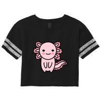 Cute Axolotl-szd1i Scorecard Crop Tee | Artistshot