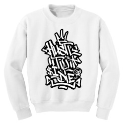 Hustle Til I Die Youth Sweatshirt | Artistshot