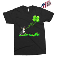 Boston Terrier T  Shirt Irish Lucky With Boston Terrier T  Shirt Exclusive T-shirt | Artistshot