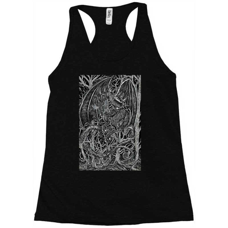 The Jersey Devil Racerback Tank by Rios Arevalo | Artistshot