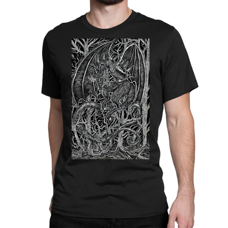 The Jersey Devil Classic T-shirt by Rios Arevalo | Artistshot