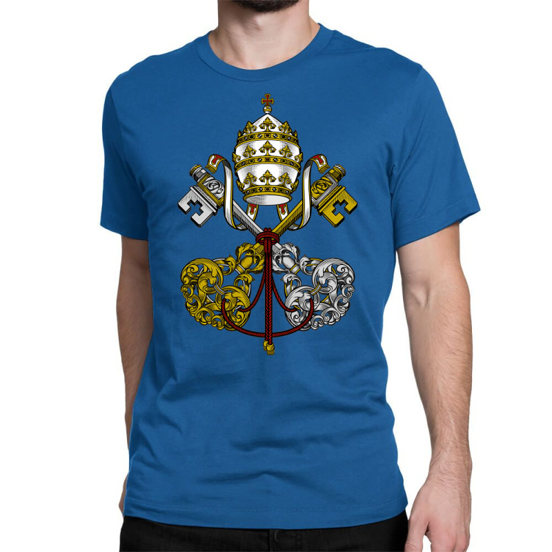 Emblem Of The Papacy Holy See Classic T-shirt | Artistshot