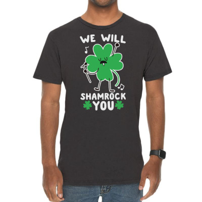 We Will Shamrock You Vintage T-shirt Designed By Bariteau Hannah