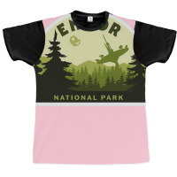 Endor National Park Graphic T-shirt | Artistshot