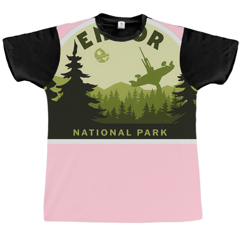 Endor National Park Graphic T-shirt | Artistshot