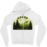 Endor National Park Zipper Hoodie | Artistshot