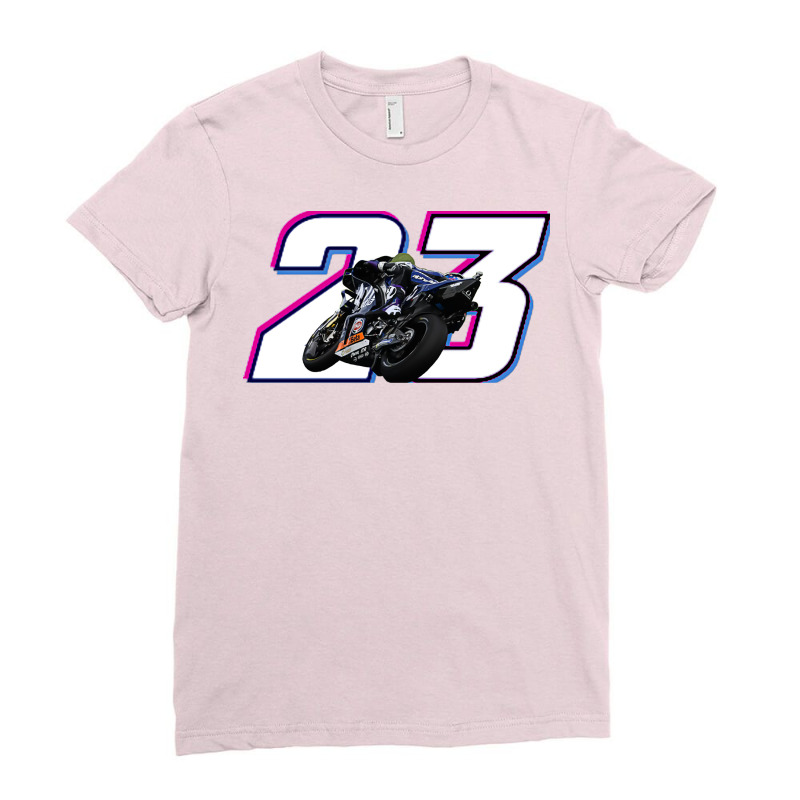 Enea Bastianini 23 Ladies Fitted T-Shirt by senkovdenairp | Artistshot