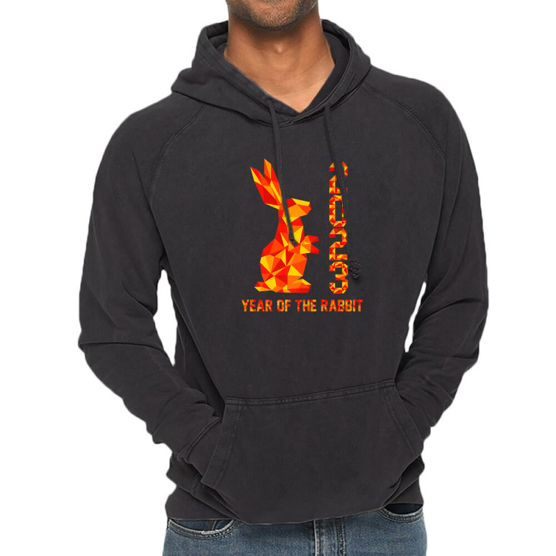 Happy Chinese New Year 2023 Year Of The Rabbit Zodiac Sign Vintage Hoodie | Artistshot