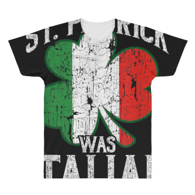 Patrick Was Italian All Over Men's T-shirt Designed By Bariteau Hannah