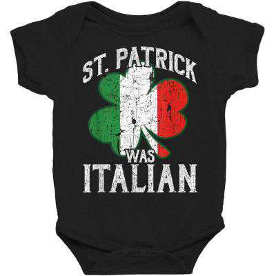 Patrick Was Italian Baby Bodysuit Designed By Bariteau Hannah