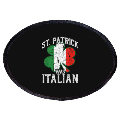 Patrick Was Italian Oval Patch Designed By Bariteau Hannah