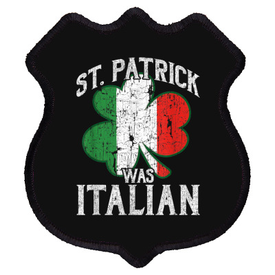 Patrick Was Italian Shield Patch Designed By Bariteau Hannah