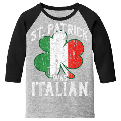 Patrick Was Italian Youth 3/4 Sleeve Designed By Bariteau Hannah