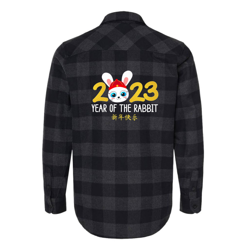 New Years Eve Party Supplies 2023 - Year Of The Rabbit Flannel Shirt | Artistshot