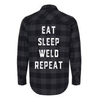 Weld Repeat Pipeliner Welding Pipeline Welder Gag Flannel Shirt | Artistshot