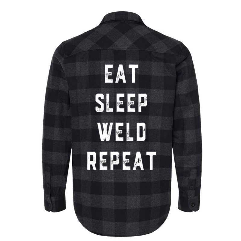 Weld Repeat Pipeliner Welding Pipeline Welder Gag Flannel Shirt | Artistshot