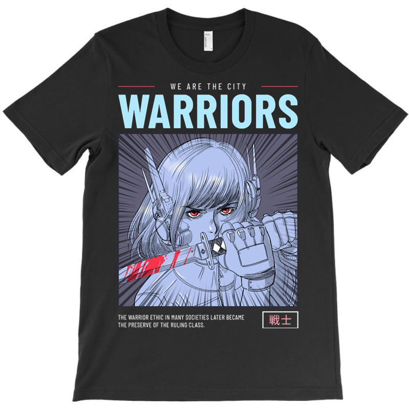 Anime Manga Warrior Woman Samurai T-shirt | Artistshot