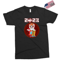 Happy New Year 2023 Yin Yan Chinese 12 Zodiac Rabbit Exclusive T-shirt | Artistshot