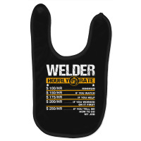 Welder Hourly Rate Welding Labor Rates Baby Bibs | Artistshot