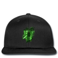 Crazy Green Printed Hat | Artistshot