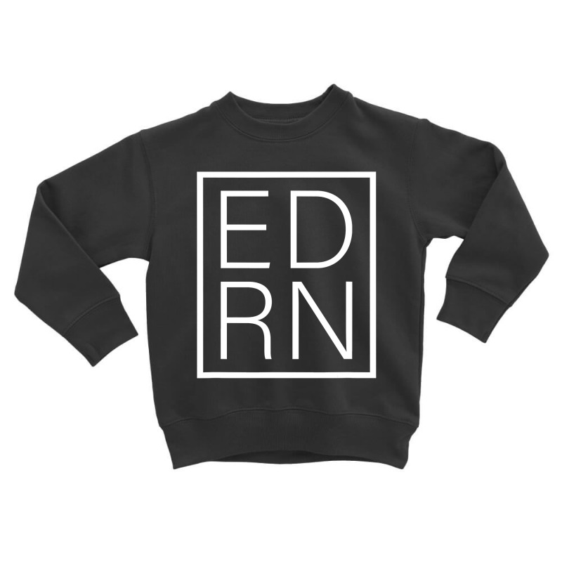 Edrn Emergency Room Er Ed Registered Nurse Toddler Sweatshirt | Artistshot