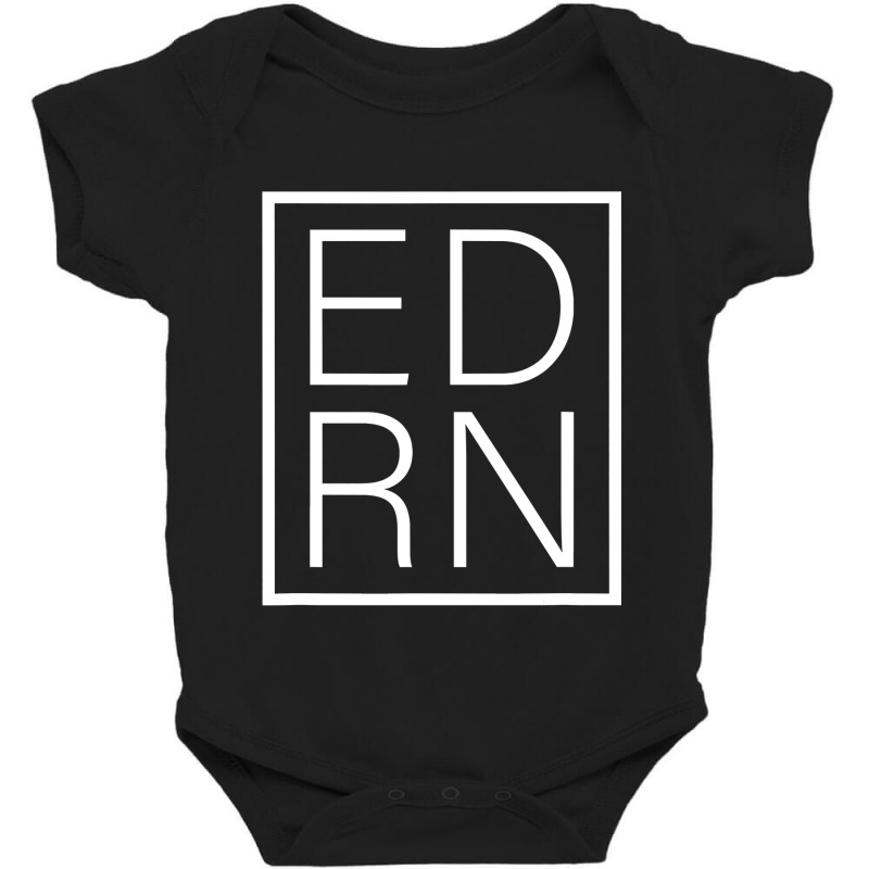 Edrn Emergency Room Er Ed Registered Nurse Baby Bodysuit | Artistshot