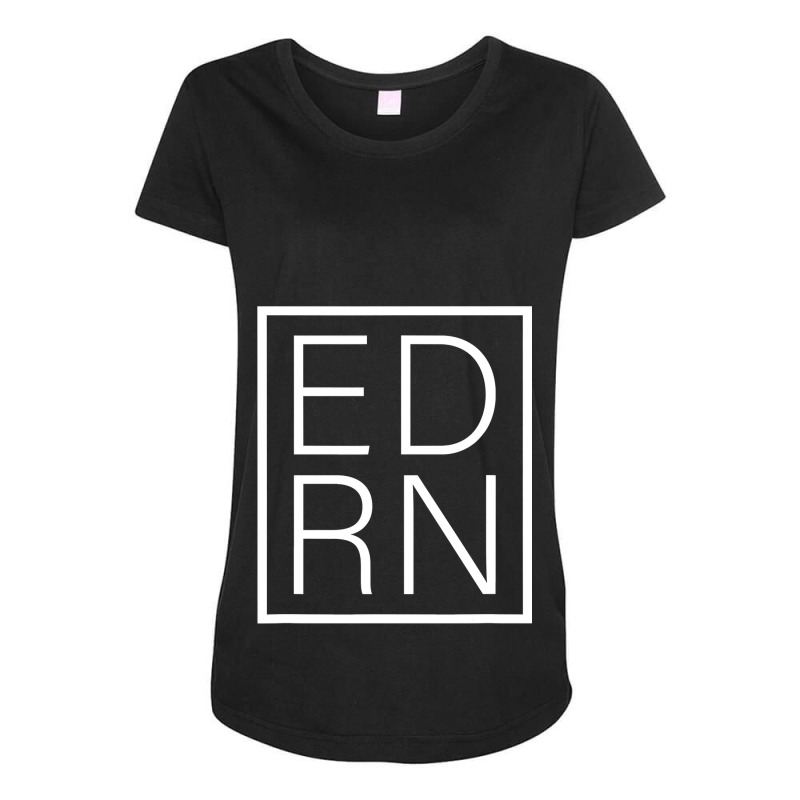 Edrn Emergency Room Er Ed Registered Nurse Maternity Scoop Neck T-shirt | Artistshot