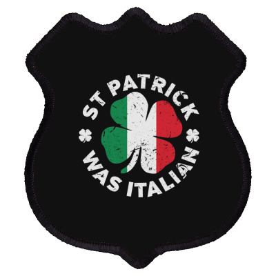 Patrick Was Italian Shield Patch Designed By Bariteau Hannah