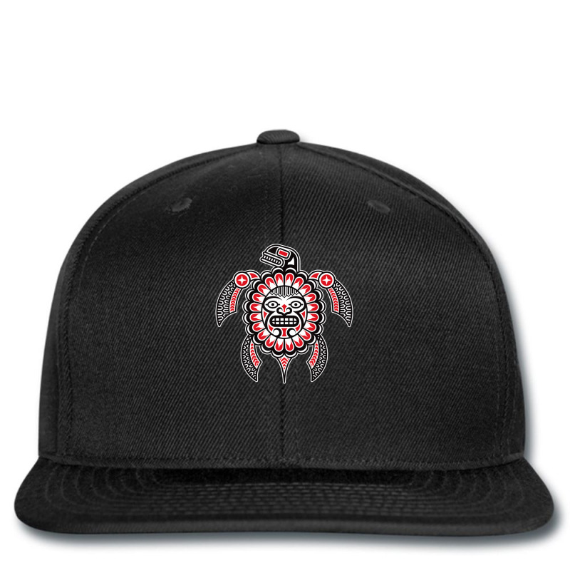 Haida Turtle American Indian Native America Indigenous Printed hat by rastyrocl | Artistshot