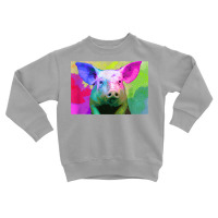 Pig Farming   Farmer Animal Pork T Shirt Toddler Sweatshirt | Artistshot