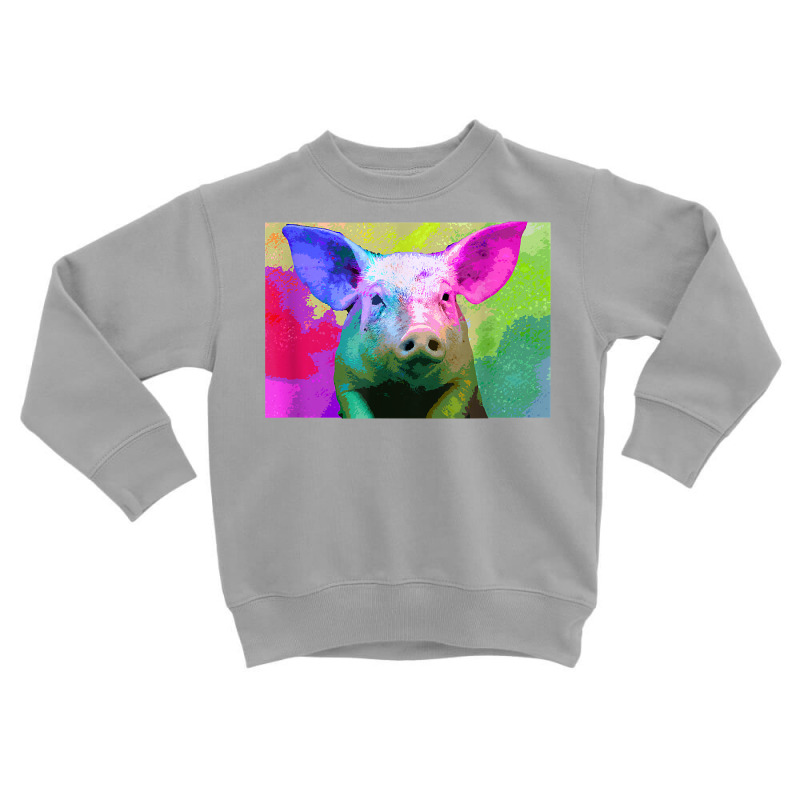 Pig Farming   Farmer Animal Pork T Shirt Toddler Sweatshirt by meritzjla | Artistshot