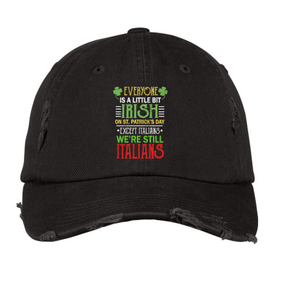 Italians Irish Vintage Cap Designed By Bariteau Hannah