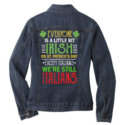 Italians Irish Ladies Denim Jacket Designed By Bariteau Hannah