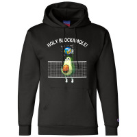 Funny Volleyball Women Holy Guacamole Player Blocker Champion Hoodie | Artistshot