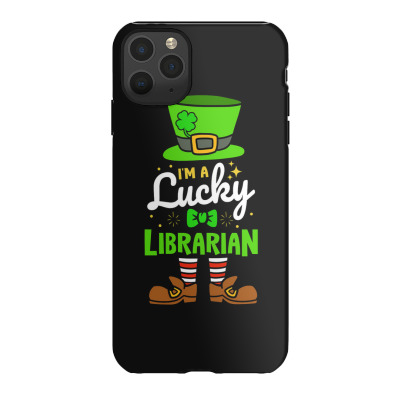 Lucky Librarian Shamrock Luck Iphone 11 Pro Max Case Designed By Bariteau Hannah