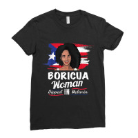 Afro Black Latina Gift  Boricua Dipped In Melanin Ladies Fitted T-shirt | Artistshot