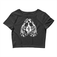 Cocker Spaniel Mom Gift T  Shirt Funny Cocker Spaniel Sunglasses Cool Crop Top | Artistshot