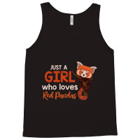 Just A Girl Who Loves Red Pandas-iwils Tank Top | Artistshot