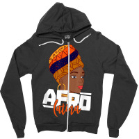 Afro Black Latina Natural Pride Shirt - Afro Latinx Educated Zipper Hoodie | Artistshot