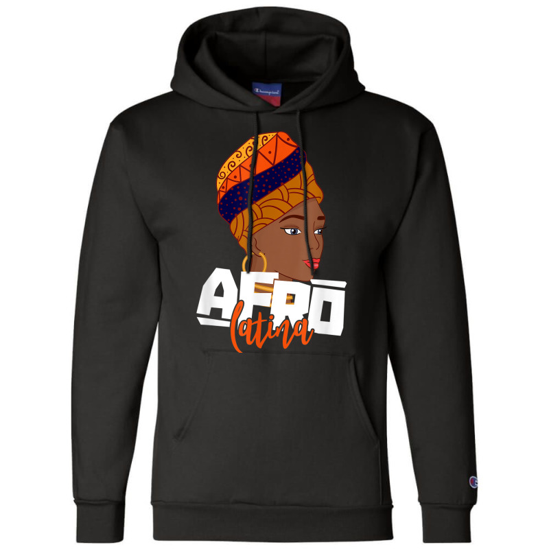 Afro Black Latina Natural Pride Shirt - Afro Latinx Educated Champion Hoodie by SHANNONRENNAN | Artistshot