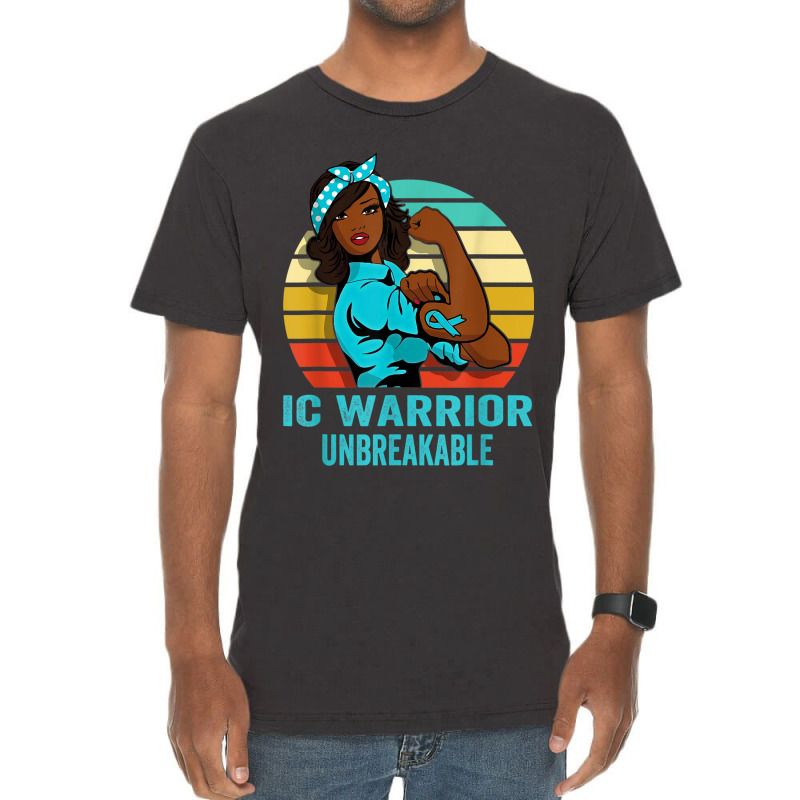 Interstitial Cystitis Warrior Shirt Unbreakable Vintage T-shirt | Artistshot