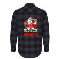 Happy Chinese New Year 2023 Year Of The Rabbit Horoscopes Flannel Shirt | Artistshot