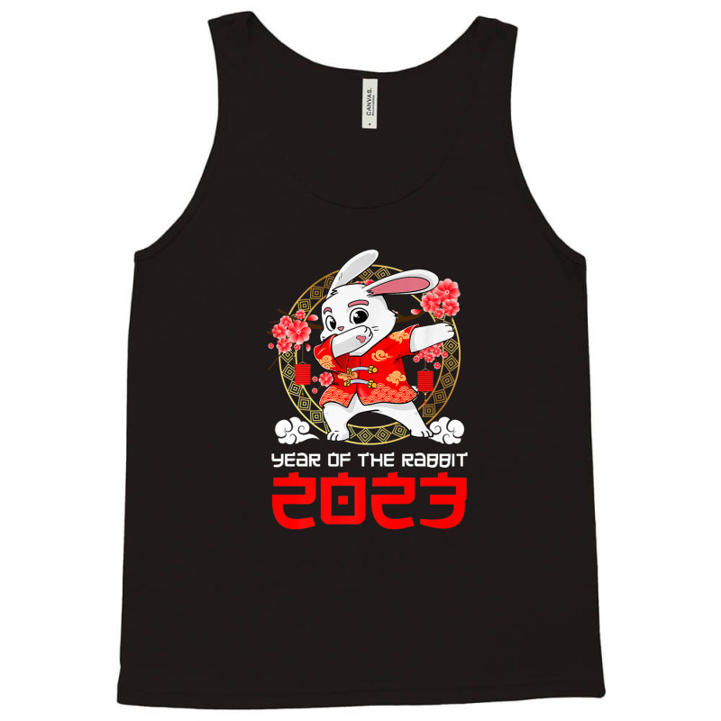 Happy Chinese New Year 2023 Year Of The Rabbit Horoscopes Tank Top | Artistshot