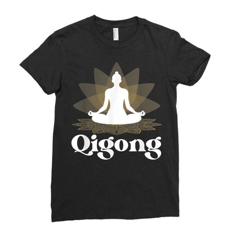 Qigong Meditation T Shirt Ladies Fitted T-Shirt by lavenakf44f | Artistshot