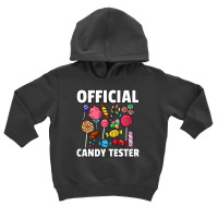 Candy Tester Lollipop Sweets Gift Halloween Kids Toddler Hoodie | Artistshot