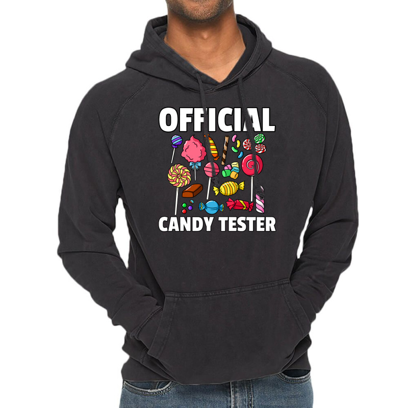 Candy Tester Lollipop Sweets Gift Halloween Kids Vintage Hoodie by Aliceartist | Artistshot