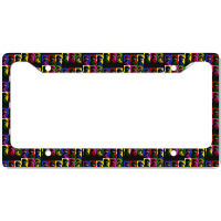 Dinosaur Pop Art License Plate Frame | Artistshot